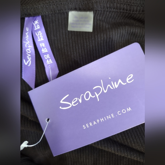 Seraphine maternity/nursing wrap dress NWT - Picture 7 of 12